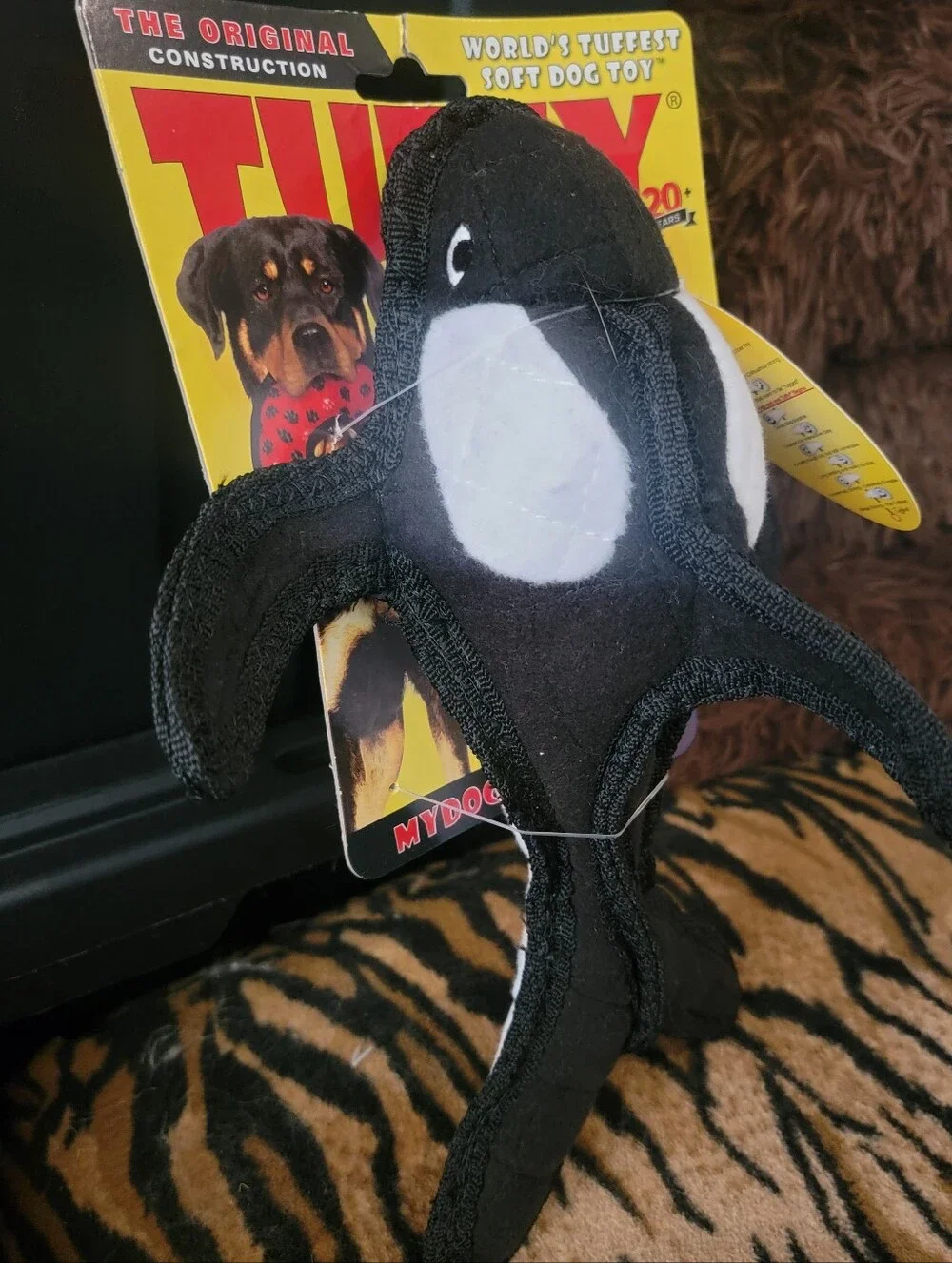 Tuffy dog plush